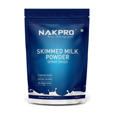 Nakpro 100% Pure & Natural, Perfect for Tea & Coffee for Everyday Use | Skimmed Milk Powder(500 g)