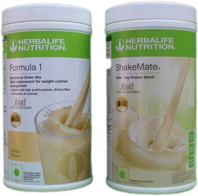 HERBALIFE VANILLA SHAKE AND SHAKEMATE(2 x 500 ml)