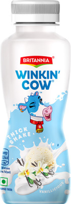 BRITANNIA Winkin Cow Vanillicious Thick Milk Shake Vanilla(180 ml)