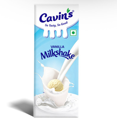 Cavin's Vanilla Milkshake, with Zinc, Vitamin A & D, No Preservative(180 ml)