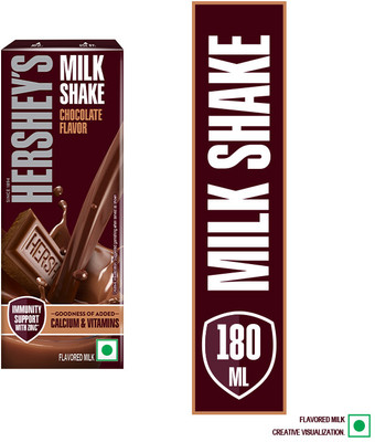 HERSHEY'S Chocolate flavored Milkshake | Enriched with Calcium(180 ml)