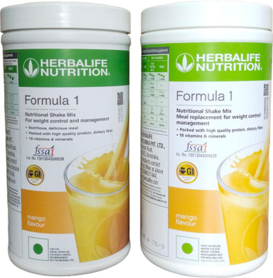 HERBALIFE MANGO SHAKE PACK OF 2(2 x 0.5 L)