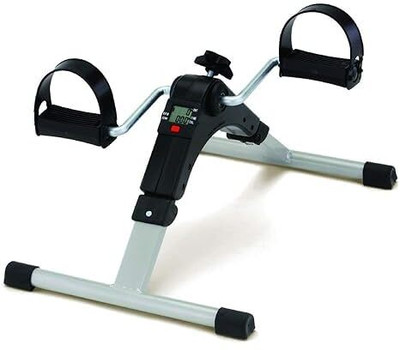 SMILE ONLINE mini Under Desk Cycle Pedal Exerciser Portable for Arm Leg Exercise Mini Pedal Exerciser Cycle