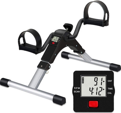 INDIWARRIOR Legs and Arms Workout Mini Pedal Exerciser Cycle
