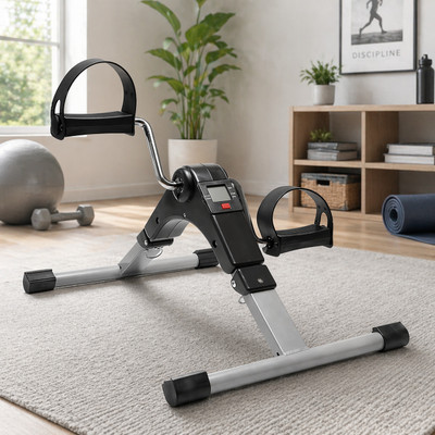 VALORACE Foot Cycle Fitness Portable Pedaling Machine Mini Pedal Cycle ...