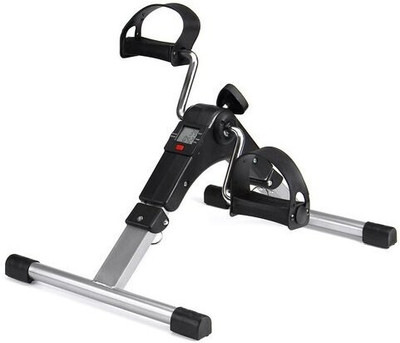 NHP TRADERS Digital Portable Foot Hand Pedal Exerciser Cycle for Home Fitness Weight Loss Mini Pedal Exerciser Cycle