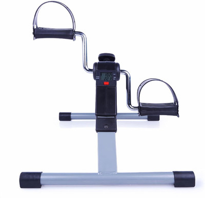 AQUABUCKET Digital Portable Foot Hand Pedal Exerciser Cycle for Home Gym Mini Pedal Exerciser Cycle