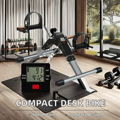 prefacto Digital Pedal Exercise Cycle LCD Display Suitable For Leg And Arm Mini Pedal Exerciser Cycle
