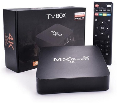 DARK MXQ PRO 5G Android HD TV Box 2GB Ram/16GB Rom Limited Edition with Expansion Pack Only(Code in the Box - for Wii U)