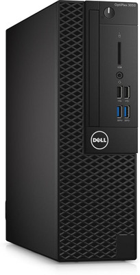 DELL Refurbished OptiPlex SFF PC - Windows 10, Intel®, Core i5 7th Generation, 8 GB DDR4, 256 GB SSD Mini PC(Black)