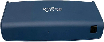 Green VDI GVDI120 Ultra Thin Client / Zero Client Window - Linux, ‎Integrated Graphics, ARM 1.2 GHz Dual Core, 0 MB Graphics Card, 1 GB DDR3, 1 GB Seria ATA Mini PC(Blue)