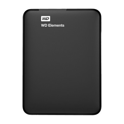 WD Elements 1 TB External Hard Disk Drive (HDD) 5 GB/s, USB 2.0, USB 3.0, Compatible with Windows(Black)