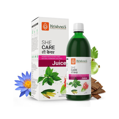 Krishna's Herbal & Ayurveda She Care Juice | Women Tonic(1000 ml)