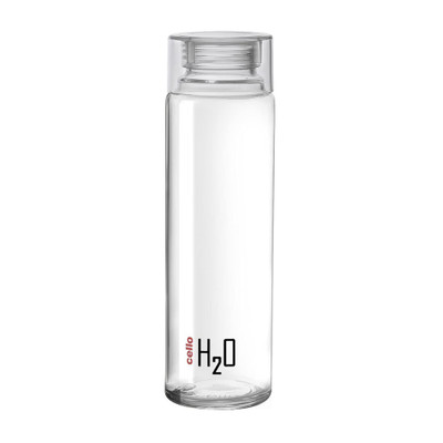 cello by cello h2o glass fridge bottle 1000ml clear 920 ml Glass Bottle(Pack of 1, Clear)