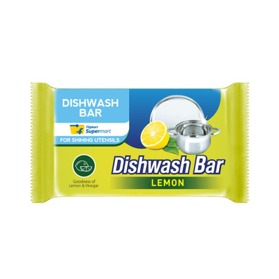 Flipkart Supermart Home Essentials Lemon Dishwash Bar(200 g)