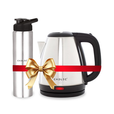 CADLEC 1.5 L Kettle Combo Electric Kettle(1.5 L, Silver)