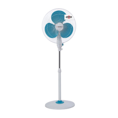Sansui Chetak Speed with 1 Year Warranty Silent Operation, High Air Delivery 400 mm Pedestal Fan(Blue and White | Pack of 1)