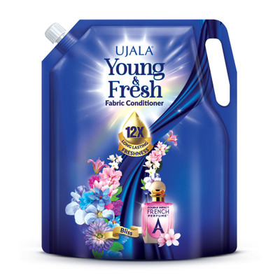 Ujala Young and Fresh | Bliss Fabric Conditioner | (French Perfume)(2 L)