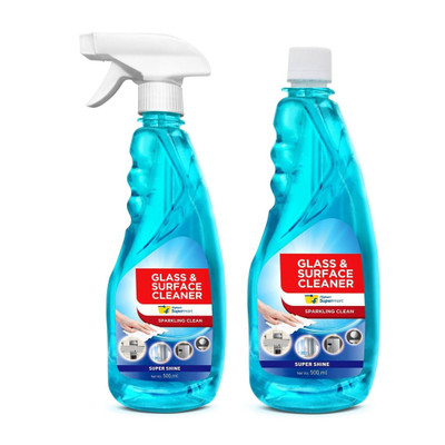 Flipkart Supermart Super Shine Glass and Surface Cleaner(2 x 0.5 L)
