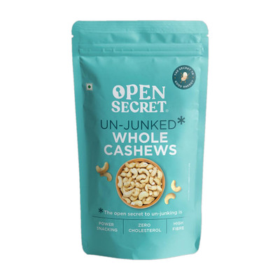 OPEN SECRET Premium Whole Kaju / Cashews(1 x 200 g)