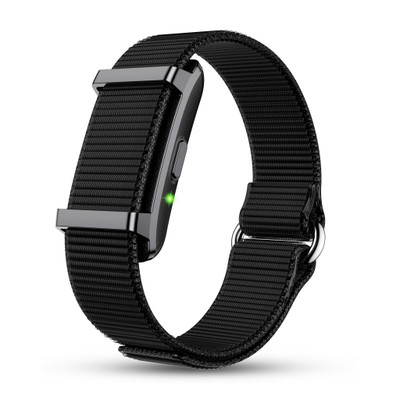 Pebble Qore 2 Fitness Band | Advanced Activity & Health Tracking | 45 Days Battery Life(Black Strap, Size : Free Size)
