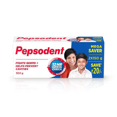 PEPSODENT 12Hr Germicheck Toothpaste Toothpaste(300 g, Pack of 2)