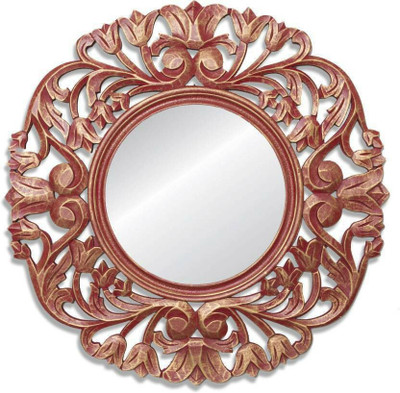 VAS Collection Home Home403g Decorative Mirror(Round Finish : Glossy)