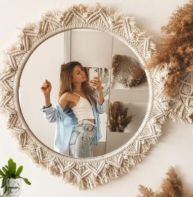MOS HANDICRAFT MODEL32⁹ Decorative Mirror(Round)