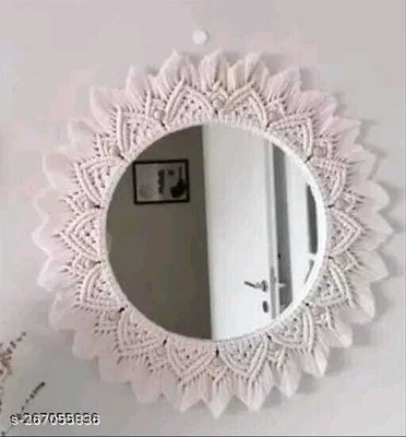 Aafiyaandcraft Wall Mirror.015 Decorative Mirror(Round)