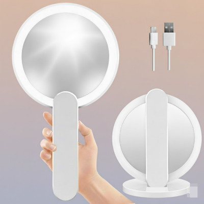 KRIVAZ Round Reversible Bamboo Coaster Set(Pack of 6)