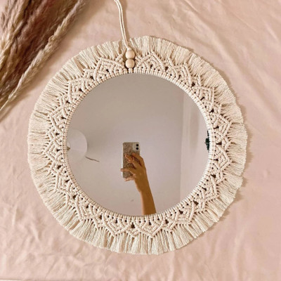 Aafiyaandcraft Wall-Mirror**Arfw1-11 Decorative Mirror(Round)