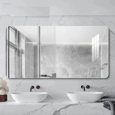 MIRROROLOGY INDUSTRY 18x24 Rectangular – Sleek and Modern Decorative Mirror(Rectangle Finish : Polished)