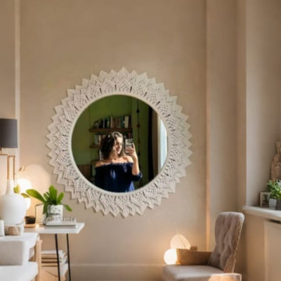 Noorhandcrafted Mirror***143 Decorative Mirror(Round)