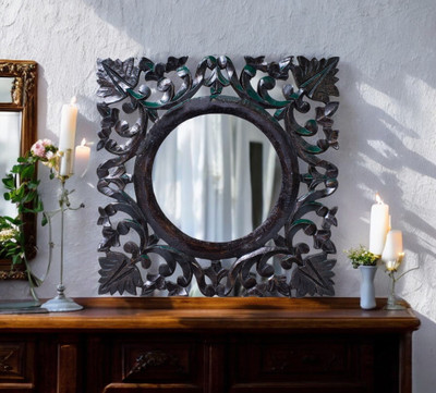 The Urban Store TUSMR51 Decorative Mirror(Square Finish : Polished)