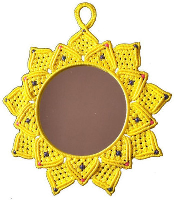 CHL ROAR Sm yl 80 Decorative Mirror(Round)