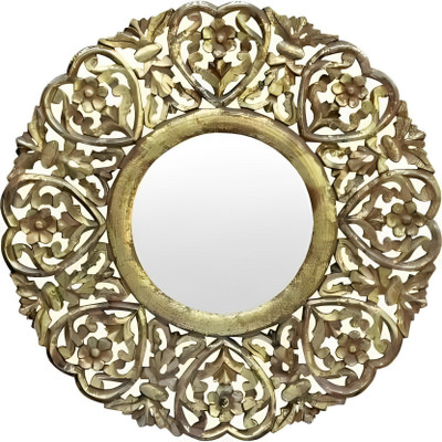 VAS Collection Home ZR091 Decorative Mirror(Round Finish : Glossy)