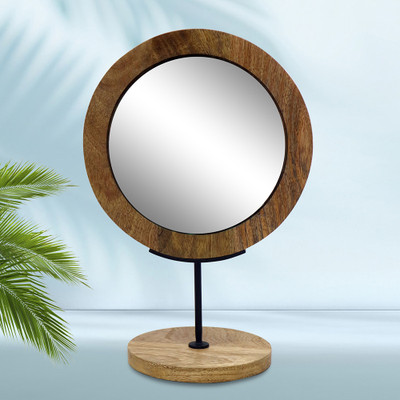 Metalsmith VR-24-0172 Decorative Mirror(Round Finish : Natural)