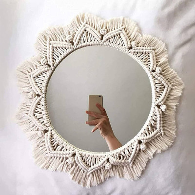 Chauhan Wall-Mirror**ARR-11-Mirror 11 Decorative Mirror(Round)