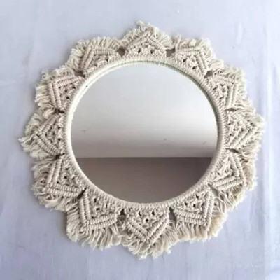 Aafiyaandcraft Wall-Mirror**A1 Decorative Mirror(Round)