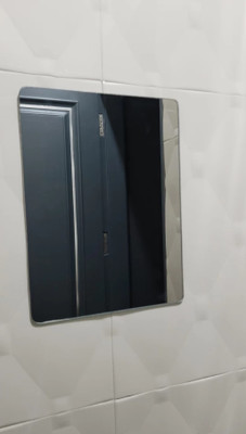 windowera No Drilling Require To Fix Mirror, Easy Stick Decorative Bathroom Mirror(Rectangle)