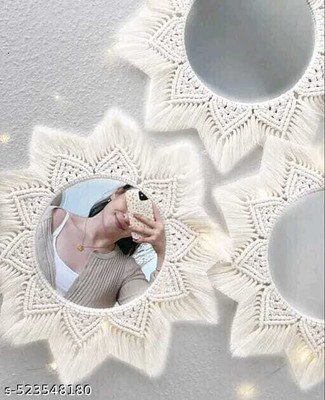 Chauhan Wall Decor Mirror.023-11-Mirror 11 Decorative Mirror(Round)