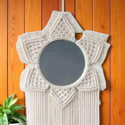 noor handicrafts Mirror_1061 Decorative Mirror(Round)