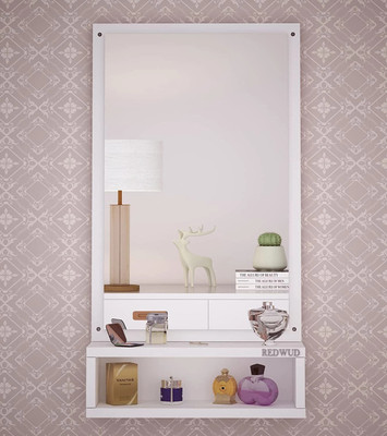 REDWUD Bunny Decorative Mirror(Rectangle Finish : Matte)