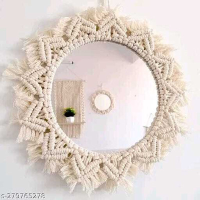 Aafiyaandcraft Decor Mirror.021-11 Decorative Mirror(Round)