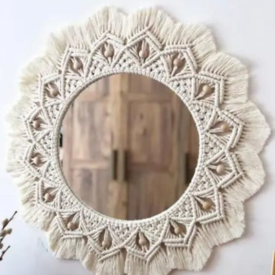 Chauhan Mirror_202-11-Mirror 11 Decorative Mirror(Round)