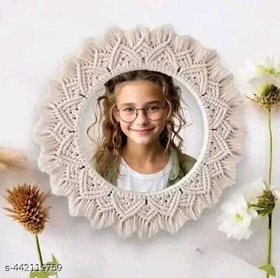 Aafiyaandcraft Wall Decor Mirror.013 Decorative Mirror(Round)