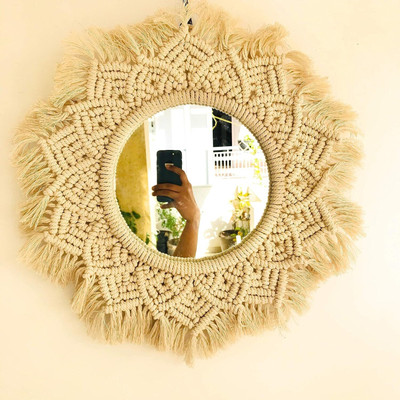 Chauhan PA.Mirror.AZ-11-Mirror 11 Decorative Mirror(Round)