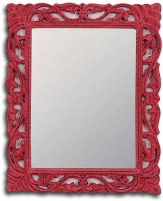 VAS Collection Home kk Decorative Mirror(Square Finish : Glossy)