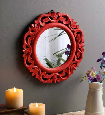 VAS Collection Home Mirror345 Decorative Mirror(Round)