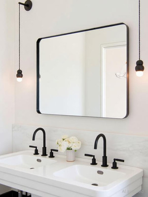 Rworld 12 x 16 INCH Rectangle Mirror. Decorative Mirror(Rectangle)